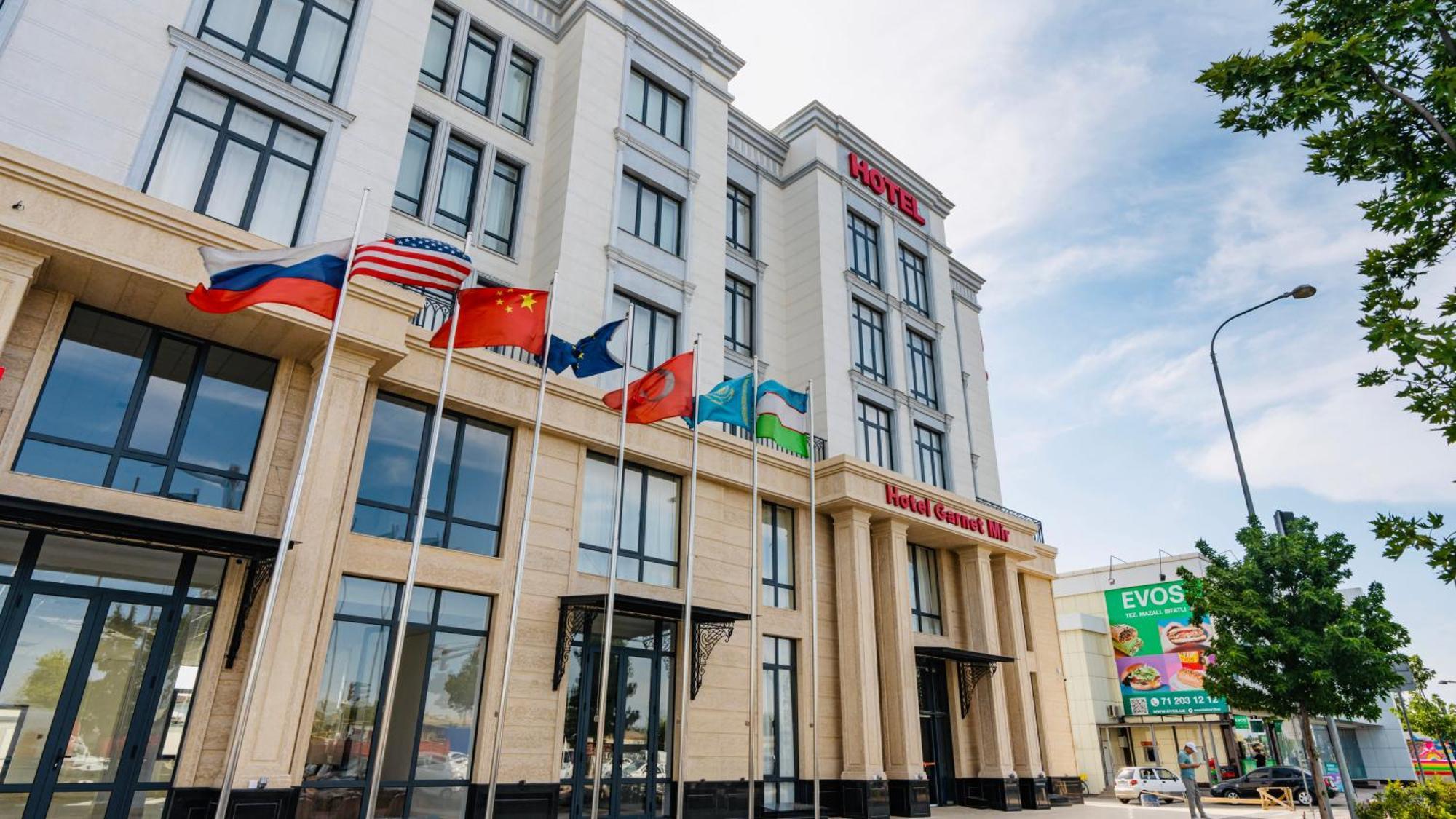 Garnet Mir Hotel Tashkent Exterior photo